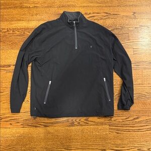 Linksoul Men's Black Half-Zip Jacket